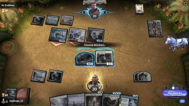 Watch MTG Arena Video Replay - Azorius Tokens by madruga_13 VS Rogue by Dr Frobious - MWM Historic Artisan