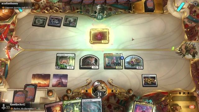 Watch MTG Arena Video Replay - Baylen, the Haymaker by HamHocks42 VS Emperor Apatzec Intli IV by acadianbunny - Historic Brawl