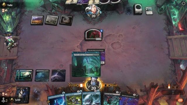 Watch MTG Arena Video Replay - Dimir Midrange by Leifr VS Orzhov Superfriends by Valir - Standard Ranked