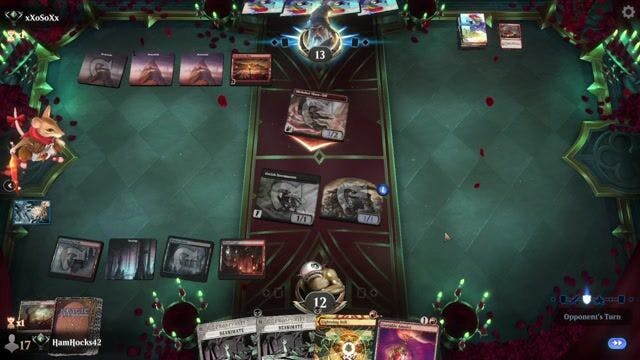 Watch MTG Arena Video Replay - Grixis Heist by HamHocks42 VS Red Deck Wins by xXoSoXx - Timeless Ranked