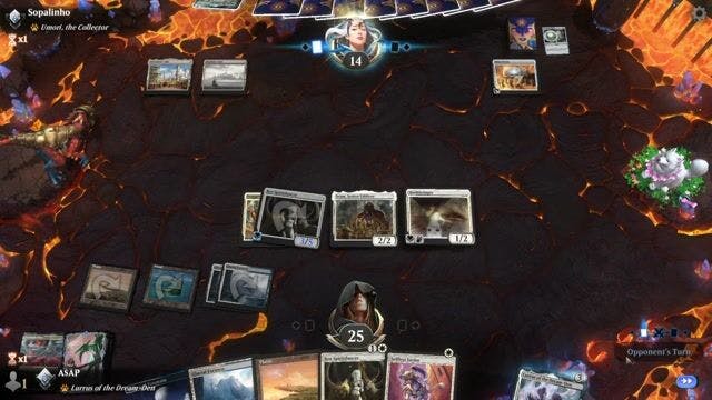 Watch MTG Arena Video Replay - Azorius Auras by A$AP  VS Artifacts by Sopalinho - Historic Ranked