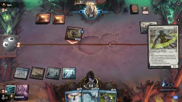 Watch MTG Arena Video Replay - Azorius Birds by Grindalf VS Mono Red  by Rod - Standard Ranked