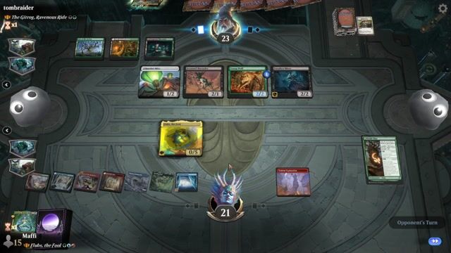 Watch MTG Arena Video Replay - Flubs, the Fool by Maffi VS The Gitrog, Ravenous Ride by tombraider - MWM Yargle Standard Brawl