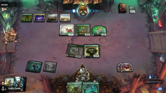 Watch MTG Arena Video Replay -  by Wulfy Panda VS Rogue by jaropa - Standard Play