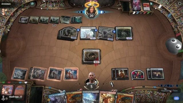 Watch MTG Arena Video Replay - Grixis Affinity by madruga_13 VS Temur Eldrazi by Aronnax - Timeless Tournament Match