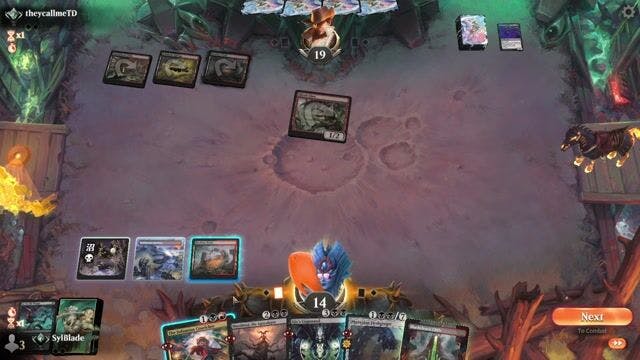 Watch MTG Arena Video Replay - Rogue by SylBlade VS Rakdos Lizards by theycallmeTD - Standard Traditional Ranked