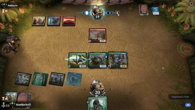 Watch MTG Arena Video Replay - Simic Field by HamHocks42 VS Izzet Energy by AmJayce - Timeless Ranked