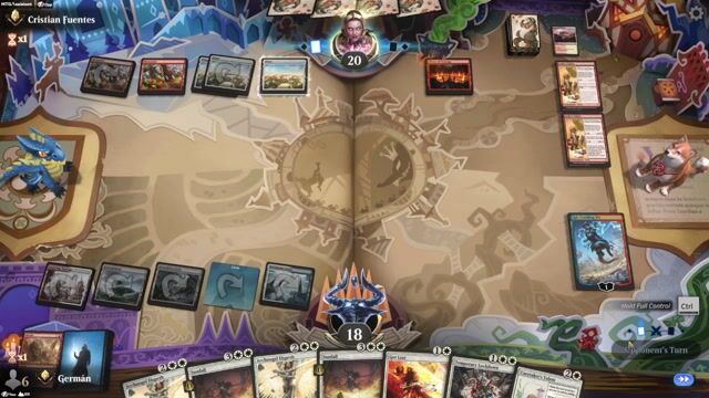 Watch MTG Arena Video Replay - Jeskai Control by Germán VS Boros Convoke by Cristian Fuentes - Standard Ranked