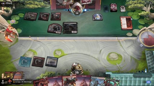 Watch MTG Arena Video Replay -  by HamHocks42 VS Rakdos Midrange by けんと - Explorer Traditional Ranked