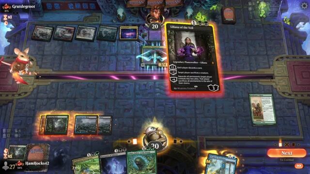 Watch MTG Arena Video Replay -  by HamHocks42 VS Rogue by Grutdegroot - Standard Traditional Ranked