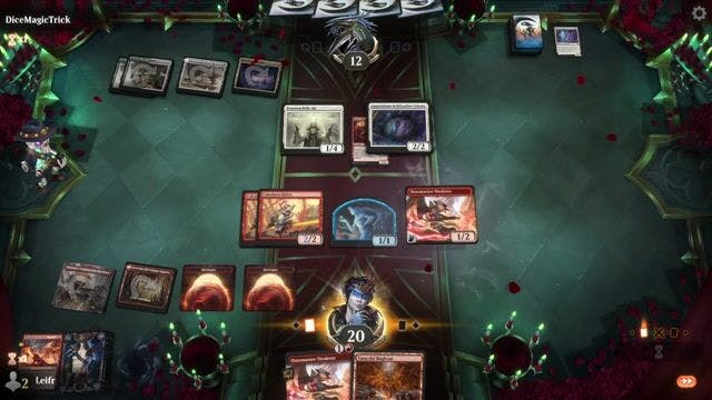 Watch MTG Arena Video Replay - Red Deck Wins by Leifr VS Selesnya Angels by DiceMagicTrick - Explorer Play