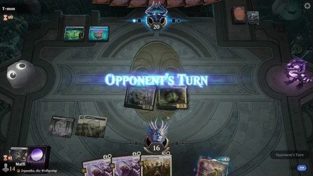 Watch MTG Arena Video Replay - Bant Convoke by Maffi VS Grixis Aggro by T-mon - Historic Play