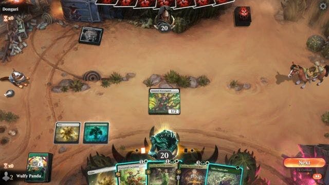 Watch MTG Arena Video Replay - Selesnya Rabbits by Wulfy Panda VS Azorius Glyph by Donguri - Alchemy Play