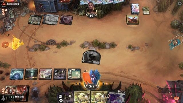 Watch MTG Arena Video Replay - Mardu Midrange by SylBlade VS Grixis Heist by kabezamtg - Alchemy Traditional Ranked