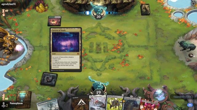 Watch MTG Arena Video Replay - Abzan Phyrexians by Nanoplasm VS Selesnya Enchantments by agrodylan91 - Traditional Standard Event