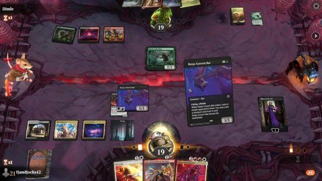 Watch MTG Arena Video Replay - Mardu Midrange by HamHocks42 VS Jund Graveyard by Dimle - Standard Play