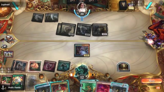 Watch MTG Arena Video Replay - Temur Land Destruction by Wulfy Panda VS Mono Black Dreams by Jygdruid - MWM Historic Pauper