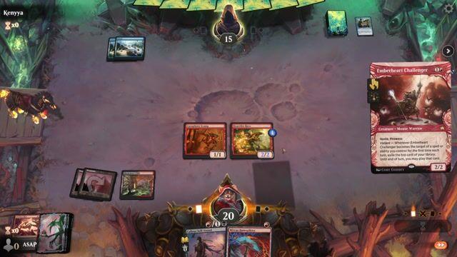 Watch MTG Arena Video Replay - Rakdos Aggro by A$AP  VS Mono Blue Tempo by Kenyya - Standard Event