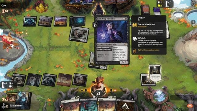 Watch MTG Arena Video Replay -  by BSHammer VS Orzhov Bats by Oto - Standard Play