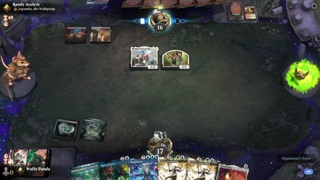 Watch MTG Arena Video Replay - Show and Tell by Wulfy Panda VS Mardu Energy by Randy Acolyte - Timeless Traditional Ranked