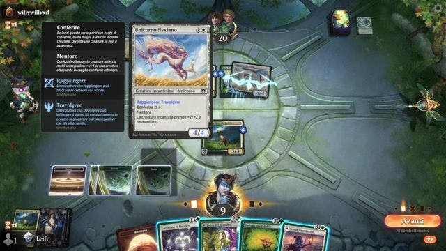 Watch MTG Arena Video Replay - GRW by Leifr VS GRW by willywillyxd - Premier Draft Ranked