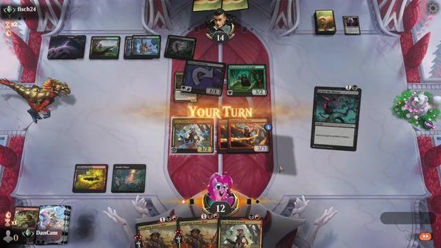 Watch MTG Arena Video Replay - Rogue by DanCam VS Golgari Poison by fisch24 - Standard Traditional Ranked