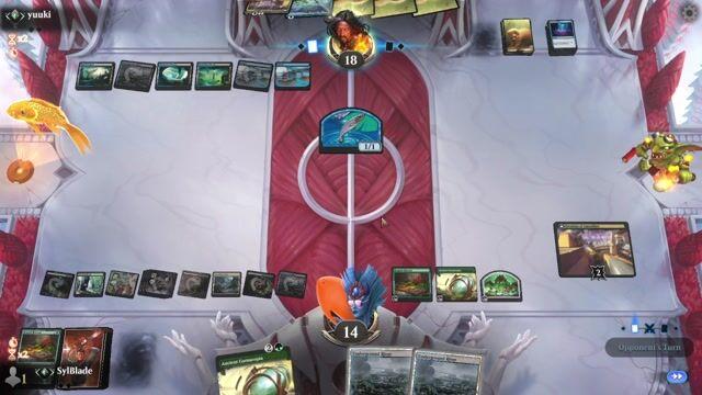 Watch MTG Arena Video Replay - Golgari Control by SylBlade VS Rogue by yuuki - Standard Traditional Ranked