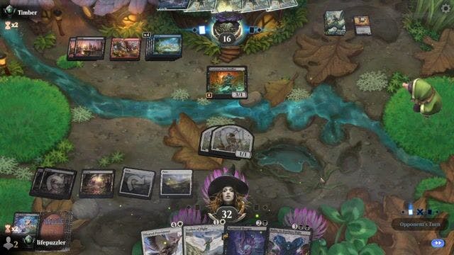 Watch MTG Arena Video Replay - BW by lifepuzzler VS BRU by Timber - Premier Draft Ranked