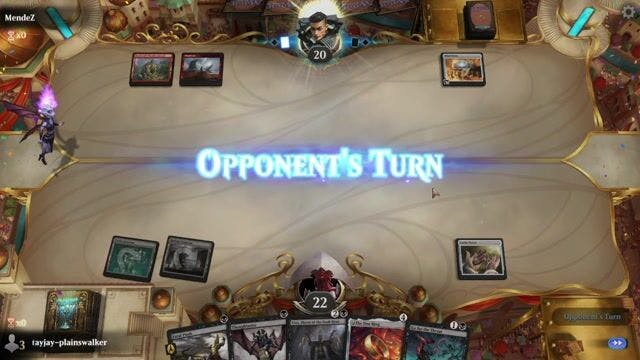 Watch MTG Arena Video Replay - Rakdos Midrange by tayjay-plainswalker VS Gruul Aggro by MendeZ - Historic Play