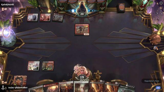 Watch MTG Arena Video Replay - Mardu Ultimatum	 by tayjay-plainswalker VS Boros Midrange by Ka0sK0ntr0l - Historic Play