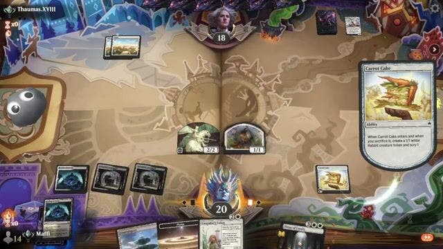 Watch MTG Arena Video Replay - Orzhov Midrange by Maffi VS Rogue by Thaumas.XVIII - Standard Traditional Ranked