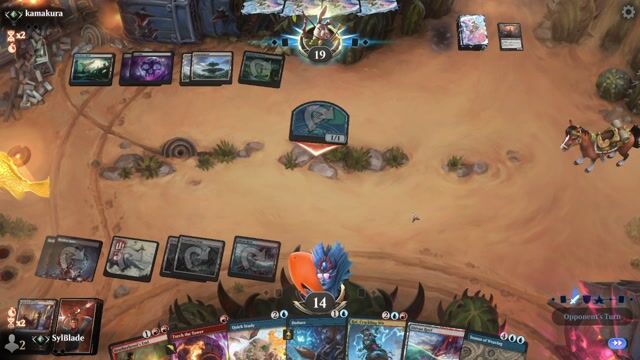 Watch MTG Arena Video Replay - Rogue by SylBlade VS Dimir Proft by kamakura - Standard Traditional Ranked