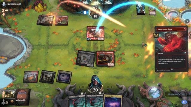 Watch MTG Arena Video Replay -  by lellobello VS Jund Aggro by memmolo91 - Standard Traditional Ranked