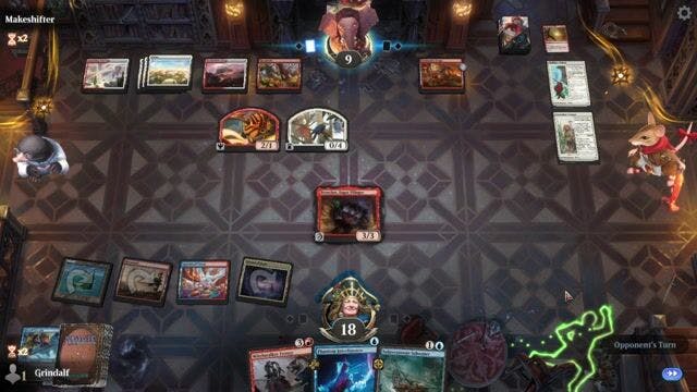 Watch MTG Arena Video Replay -  by Grindalf VS Boros Convoke by Makeshifter - Standard Event