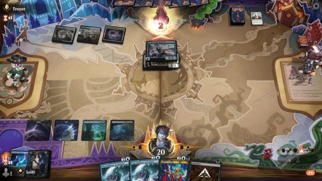 Watch MTG Arena Video Replay - Rogue by Leifr VS Naya Rabbits by Troyer - Standard Ranked