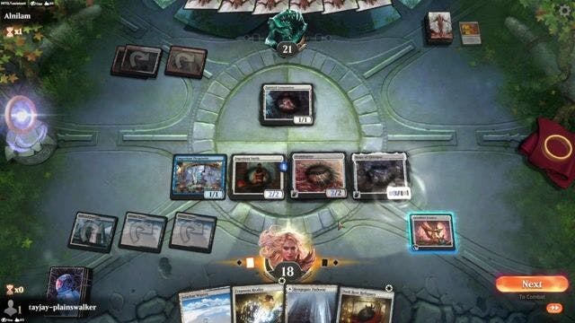 Watch MTG Arena Video Replay - Azorius Artifacts by tayjay-plainswalker VS Rogue by Alnilam - Historic Play