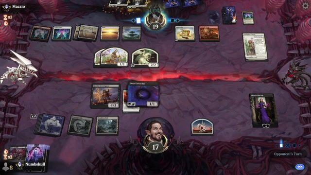 Watch MTG Arena Video Replay - Rogue by Numbskull VS Boros Convoke by Mazzio - Standard Traditional Ranked