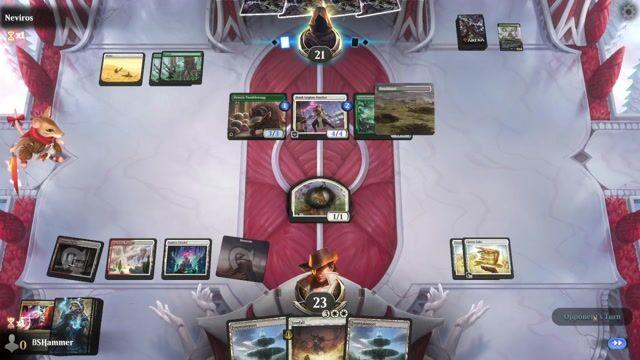 Watch MTG Arena Video Replay - Rogue by BSHammer VS Selesnya Counters by Neviros - Standard Play