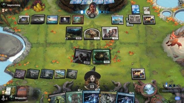 Watch MTG Arena Video Replay - BGUW by lifepuzzler VS BRUW by Improvising - Premier Draft Ranked