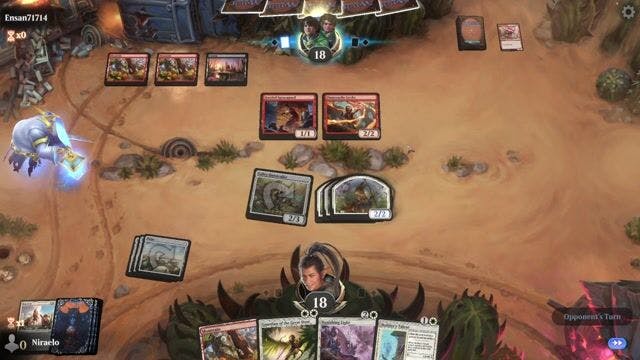 Watch MTG Arena Video Replay - RW by Niraelo VS BR by Ensan71714 - Jump In