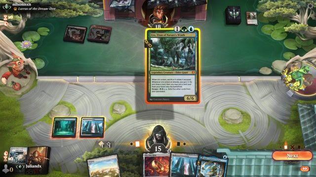 Watch MTG Arena Video Replay - Bant Control by Juliandx VS Rogue by nilsonnxn - Timeless Traditional Ranked