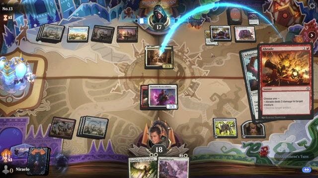 Watch MTG Arena Video Replay - RW by Niraelo VS BW by No.13 - Jump In