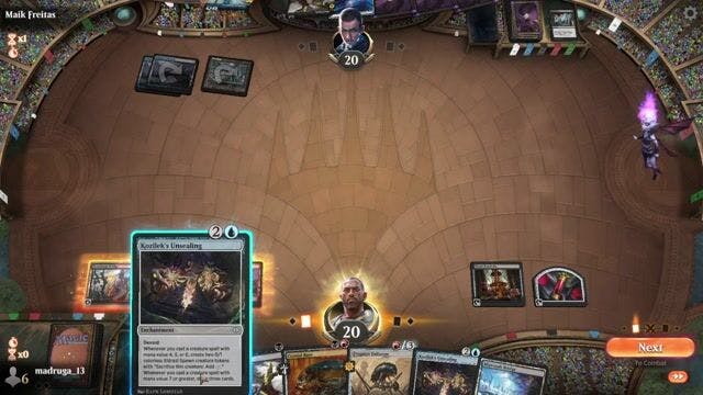 Watch MTG Arena Video Replay - Grixis Affinity by madruga_13 VS Death's Shadow by Maik Freitas - Timeless Tournament Match