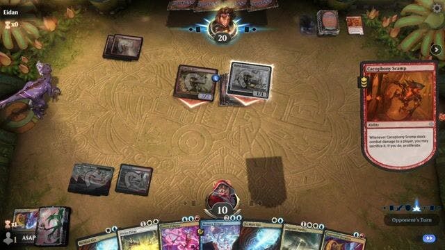 Watch MTG Arena Video Replay - Jeskai Control by A$AP  VS Red Deck Wins by Eidan - Historic Event