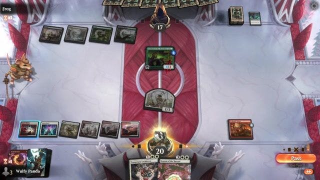 Watch MTG Arena Video Replay - Boros Control by Wulfy Panda VS Golgari Poison by Frog - Standard Play