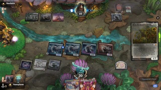 Watch MTG Arena Video Replay - Izzet Pirates by Nanoplasm VS Naya Ramp by Basslaitir - Standard Traditional Ranked