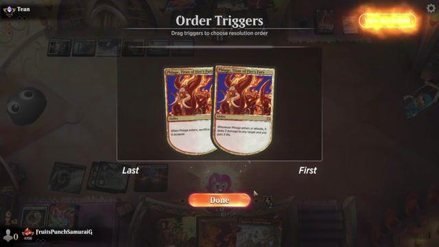 Watch MTG Arena Video Replay - Boros Energy by FruitsPunchSamuraiG VS Jeskai Energy by Tean - Timeless Traditional Ranked