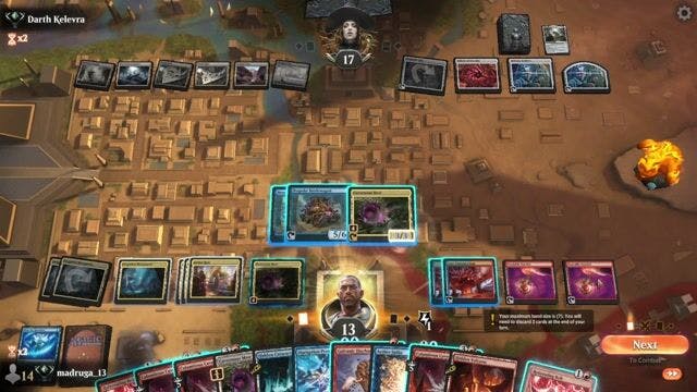 Watch MTG Arena Video Replay - Rogue by madruga_13 VS Artifacts by Darth Kelevra - Historic Ranked