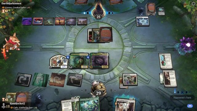 Watch MTG Arena Video Replay - Calix, Guided by Fate by HamHocks42 VS Grenzo, Crooked Jailer by DarthHarkonnen - Historic Brawl