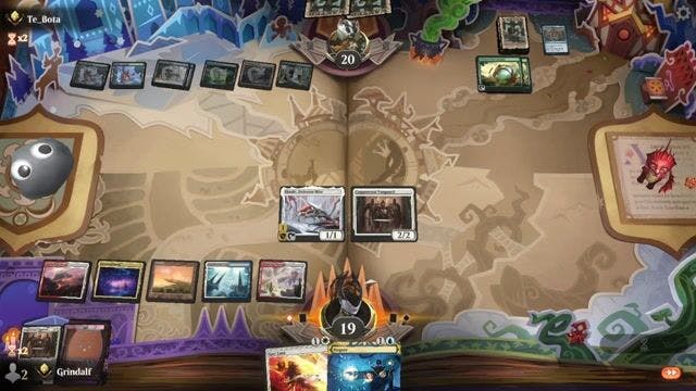 Watch MTG Arena Video Replay - Jeskai Convoke by Grindalf VS Sultai Control by Te_Bota - Standard Ranked